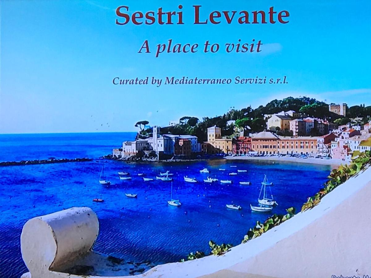 Mansarda Paradiso Golfo Di Portofino Сестрі-Леванте Екстер'єр фото